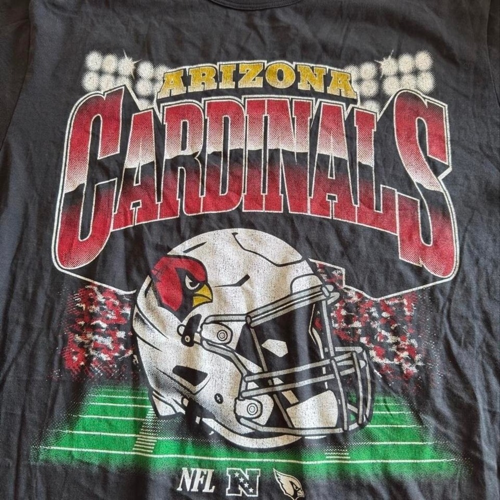 47 Brand Arizona Cardinals NFL T-Shirt Flint Black XL Unisex Graphic Tee New - Picture 2 of 4